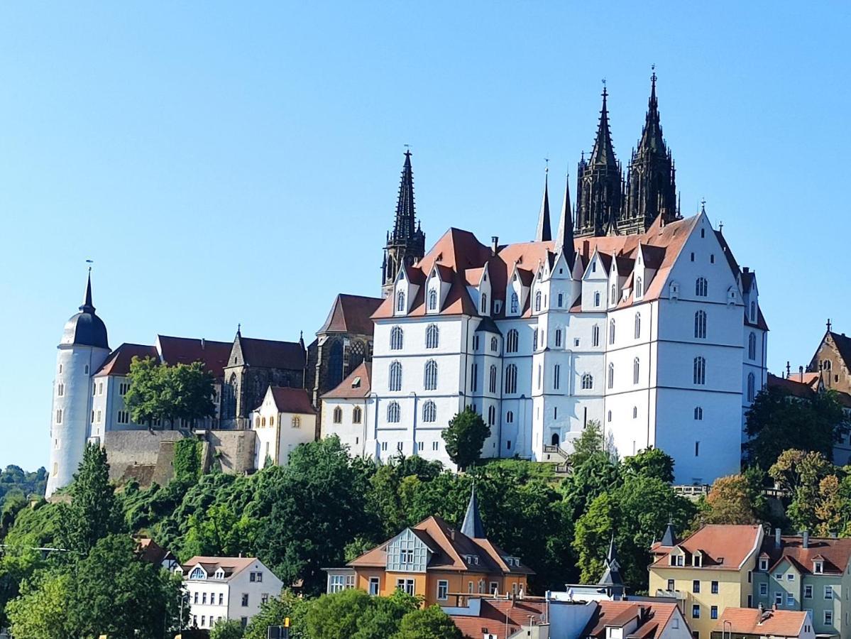 Goldrausch - Glanzvolle Ferienwohnung In Meissen Am Lutherplatz Dış mekan fotoğraf